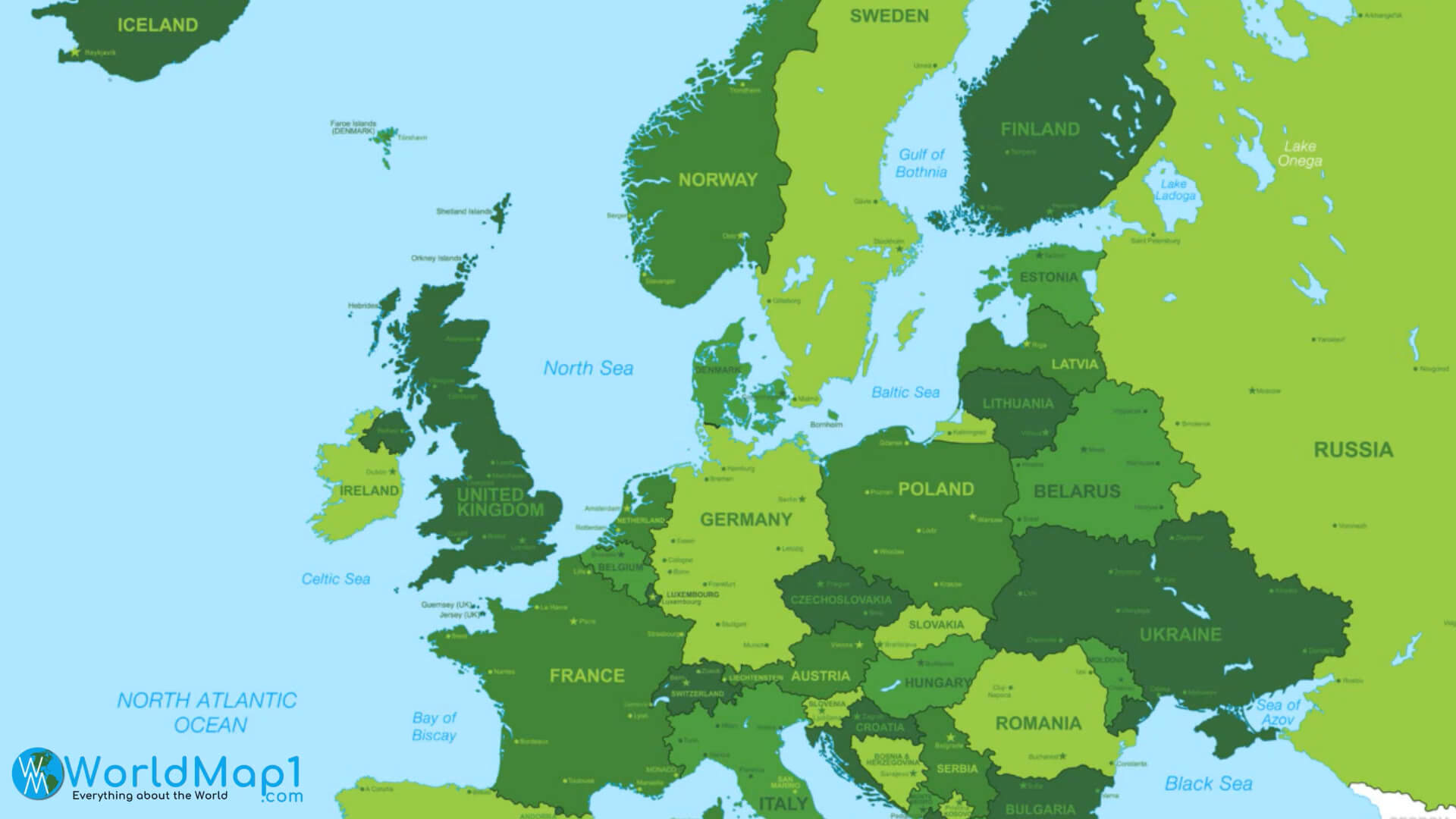 Where is Located Estonia in Europe